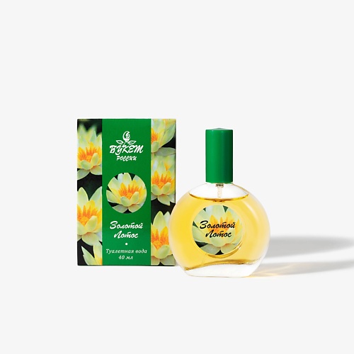 БУКЕТ РОССИИ Туалетная вода Золотой Лотос 40