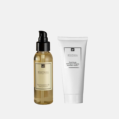 BIOTHAL Набор для лица Глубокое очищение кожи Скраб для лица Гидрофильное масло 1115₽