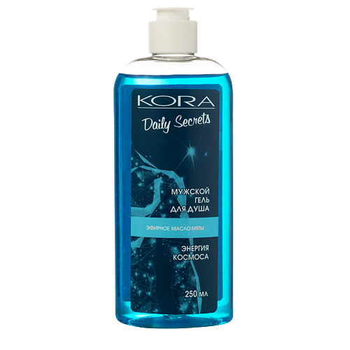 

KORA Daily Secrets Мужской гель для душа Энергия космоса 250, Daily Secrets Мужской гель для душа Энергия космоса