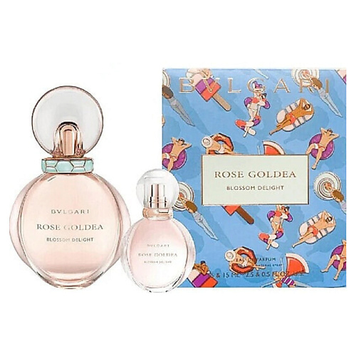 

BVLGARI Парфюмерный набор Rose Goldea Blossom Delight Парфюм+Миниатюра, Парфюмерный набор Rose Goldea Blossom Delight Парфюм+Миниатюра