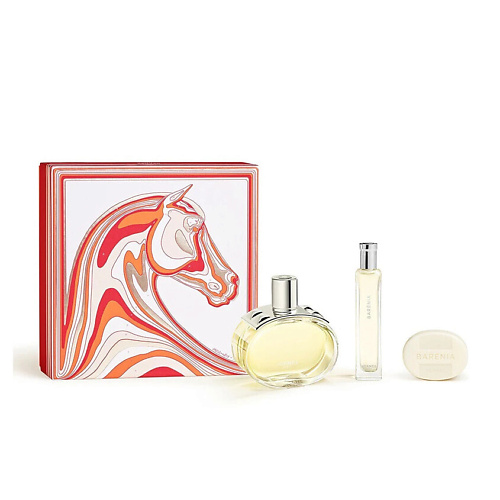 

HERMÈS HERMES Набор Barenia: Парфюмерная вода + Миниатюра+Мыло, HERMES Набор Barenia: Парфюмерная вода + Миниатюра+Мыло