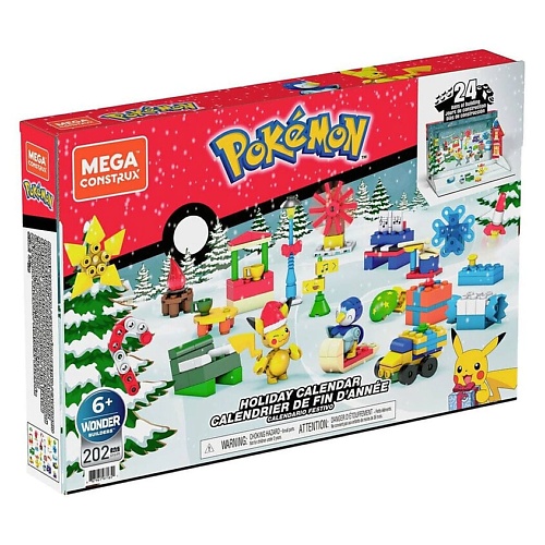 

MATTEL Адвент-календарь с фигурками и аксессуарами Pokemon, Адвент-календарь с фигурками и аксессуарами Pokemon