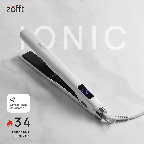 

ZOFFT Выпрямитель для волос с дисплеем и титановыми пластинами lonic (HS-500), Выпрямитель для волос с дисплеем и титановыми пластинами lonic (HS-500)