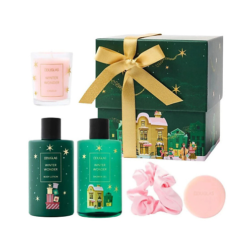 

DOUGLAS Набор для ухода за телом Winter Wonder Лосьон+Гель+Мыло+Свеча, Набор для ухода за телом Winter Wonder Лосьон+Гель+Мыло+Свеча