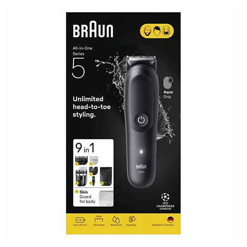 

BRAUN Триммер Series 5 AIO5540 9 в 1, Триммер Series 5 AIO5540 9 в 1