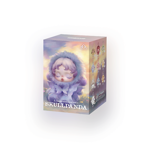 

POP MART Брелок-игрушка SKULLPANDA «Blind Box», коллекция «L'impressionnisme», Брелок-игрушка SKULLPANDA «Blind Box», коллекция «L'impressionnisme»