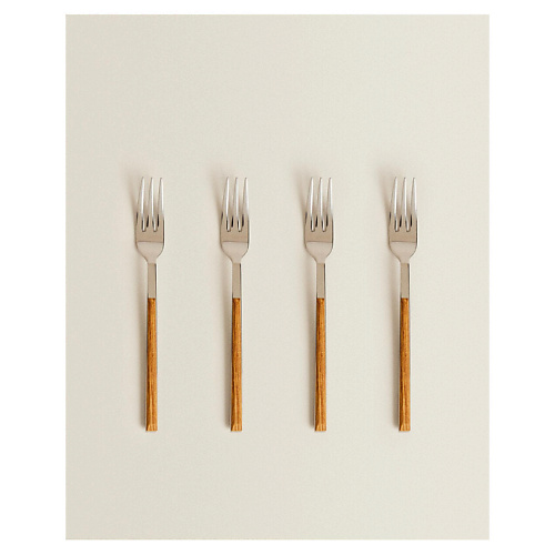 

ZARA HOME Набор из 4 десертных вилок, Набор из 4 десертных вилок