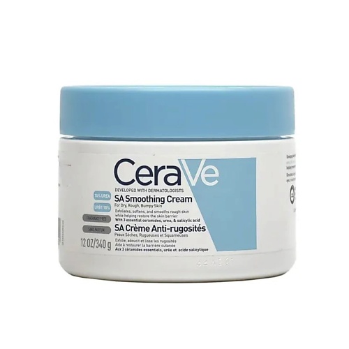 

CERAVE Смягчающий крем для сухой, огрубевшей и неровной кожи 340, Смягчающий крем для сухой, огрубевшей и неровной кожи