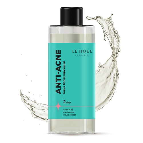 

LETIQUE COSMETICS ANTI-ACNE Тоник для лица балансирующий 150, ANTI-ACNE Тоник для лица балансирующий