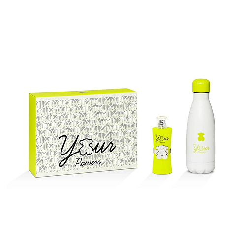 

TOUS Набор Your Powers: Туалетная вода + Бутылка для воды, Набор Your Powers: Туалетная вода + Бутылка для воды