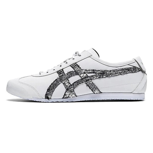 

ONITSUKA TIGER Кроссовки Mexico 66 Running Shoes White/Black/Slivery, Кроссовки Mexico 66 Running Shoes White/Black/Slivery