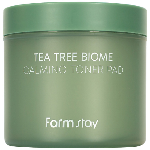 

FARMSTAY Подушечки для лица успокаивающие с экстрактом чайного дерева Tea Tree Biome Calming Toner Pad, Подушечки для лица успокаивающие с экстрактом чайного дерева Tea Tree Biome Calming Toner Pad