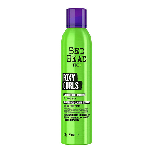

TIGI Пенка для фиксации локонов Foxy Curls Extreme Curl Mousse 250, Пенка для фиксации локонов Foxy Curls Extreme Curl Mousse