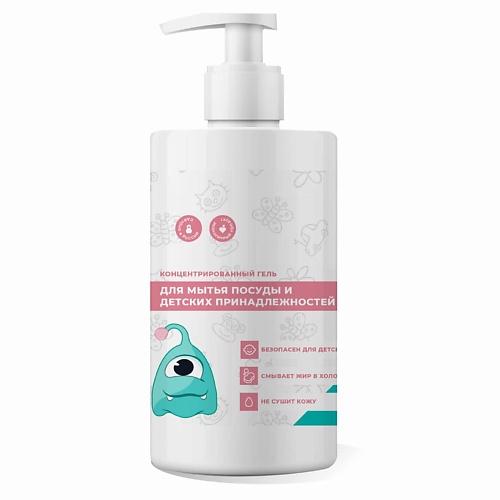 

NEOMINT Концентрированный гель для мытья посуды и детских принадлежностей с бальзамом (без запаха) 500, Концентрированный гель для мытья посуды и детских принадлежностей с бальзамом (без запаха)