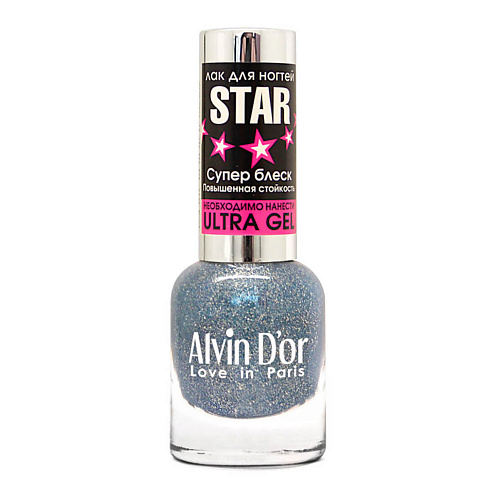 

ALVIN D’OR Лак для ногтей STAR Супер Блеск, Лак для ногтей STAR Супер Блеск