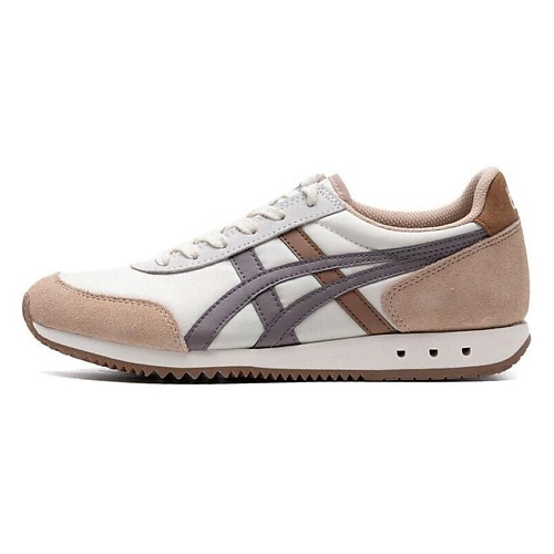 

ONITSUKA TIGER Кроссовки New York Cushioned Slip-Resistant Low-Top Casual Shoes Unisex White Brown, Кроссовки New York Cushioned Slip-Resistant Low-Top Casual Shoes Unisex White Brown