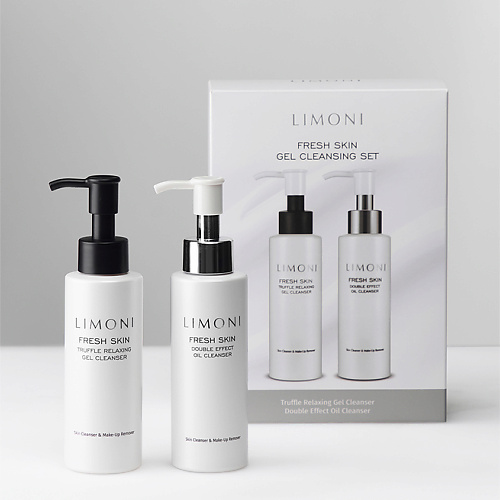  LIMONI Набор для умывания (гель для очищения + гидрофильное масло) Fresh Skin Cleansing Set