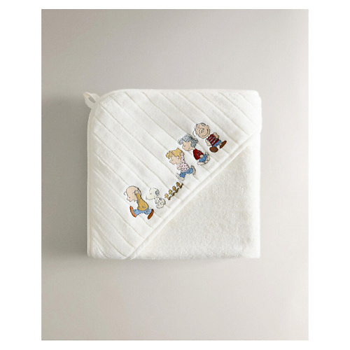 

ZARA HOME Детское полотенце с капюшоном Peanuts 80 x 80 см, Детское полотенце с капюшоном Peanuts 80 x 80 см