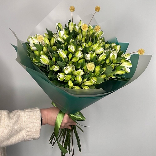 

DIVAFLORA СЕТЬ МАГАЗИНОВ СТИЛЬНЫХ БУКЕТОВ Альстромерия букет "Смелые чувства", Альстромерия букет "Смелые чувства"