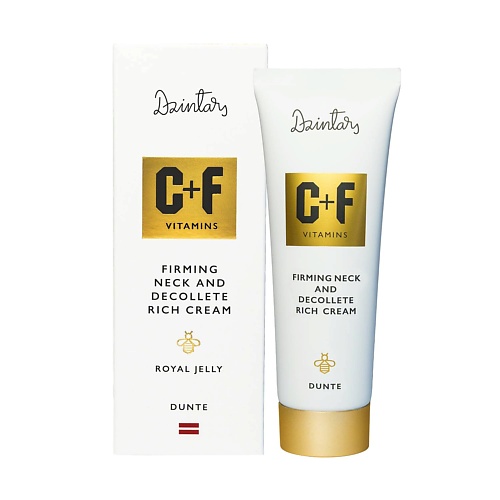 

DZINTARS Dunte Rich Cream Укрепляющий крем для шеи и декольте 75, Dunte Rich Cream Укрепляющий крем для шеи и декольте