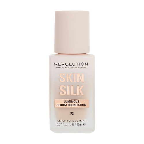 

REVOLUTION MAKEUP MAKEUP REVOLUTION Тональная основа Skin Silk Luminous Serum Foundation, MAKEUP REVOLUTION Тональная основа Skin Silk Luminous Serum Foundation