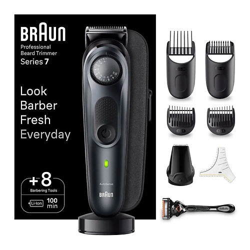  BRAUN Триммер для бороды Series 7 BT7441