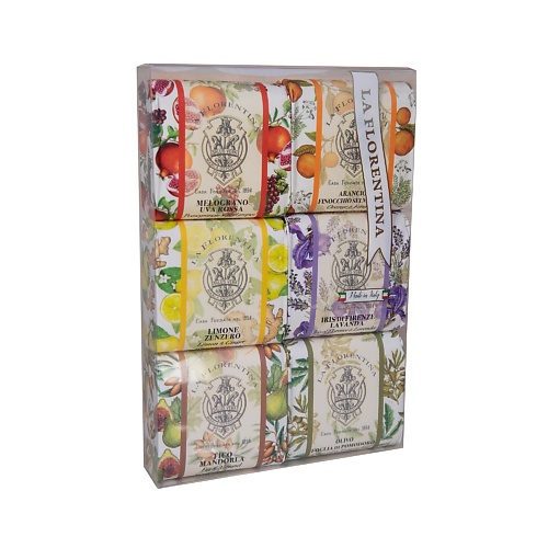 

LA FLORENTINA Набор мыла "Фруктовые Сады" 636, Набор мыла "Фруктовые Сады"