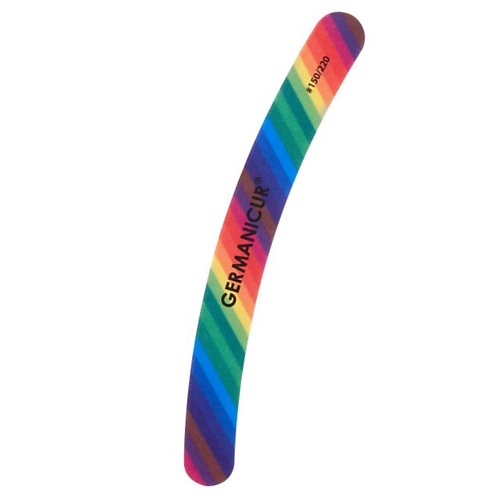 

GERMANICUR Пилочка для ногтей, пилка маникюрная (150/220 грит), Пилочка для ногтей, пилка маникюрная (150/220 грит)