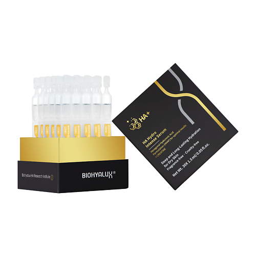 

BIOHYALUX Сыворотка для интенсивного увлажнения и эластичности кожи HA Hydro Intense Serum 45, Сыворотка для интенсивного увлажнения и эластичности кожи HA Hydro Intense Serum