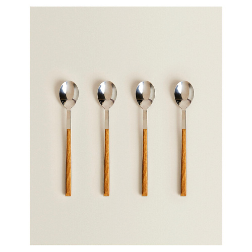 

ZARA HOME Набор из 4 десертных ложек, Набор из 4 десертных ложек