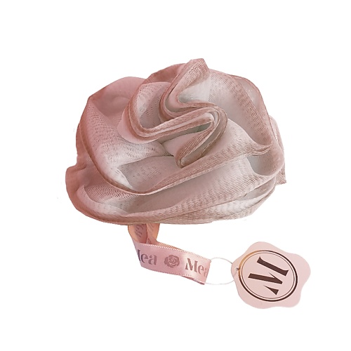 

MEA Губка-цветок для душа персиковая, Губка-цветок для душа персиковая