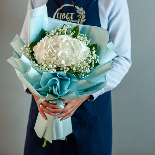 

ЦВЕТНИК ЦВЕТЫ И ПОДАРКИ Комплимент с гортензией, Комплимент с гортензией