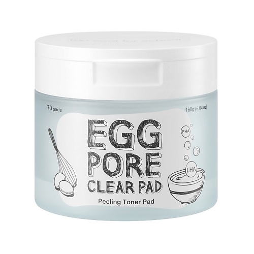 

TOO COOL FOR SCHOOL Диски для лица очищающие Egg Pore, Диски для лица очищающие Egg Pore