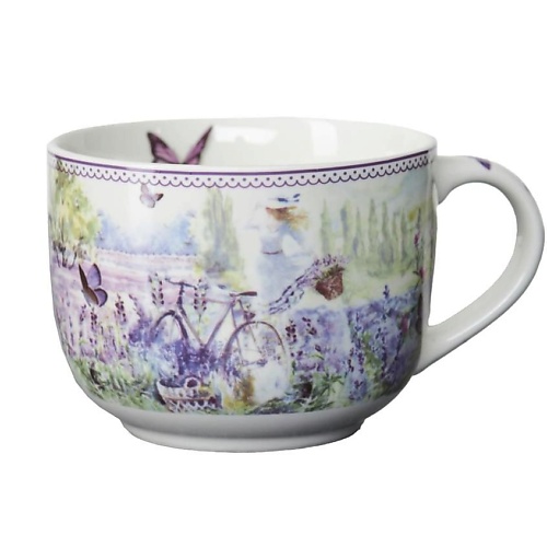 

GIFT'N'HOME Чашка бульонная /Супница /Бульонница Костяной фарфор , коллекция Лаванда, Чашка бульонная /Супница /Бульонница Костяной фарфор , коллекция Лаванда