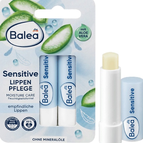 

BALEA Гигиеническая помада для губ Sensitive, Гигиеническая помада для губ Sensitive