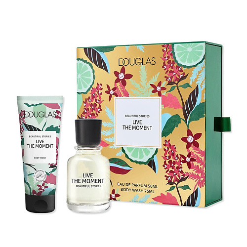 

DOUGLAS Подарочный набор Live the moment Парфюмерная вода+Гель для душа, Подарочный набор Live the moment Парфюмерная вода+Гель для душа