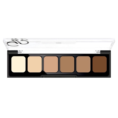 Корректоры для лица  Лэтуаль GOLDEN ROSE Крем тональный для коррекции лица  CORRECT&CONCEAL Concealer Cream Palette 6