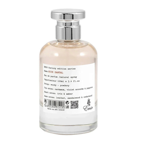 

PARIS CORNER Парфюмерная вода Rich Santal 100, Парфюмерная вода Rich Santal