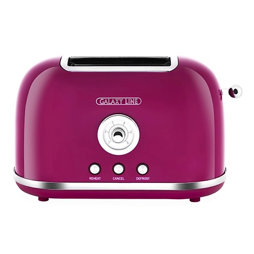 

GALAXY LINE Тостер электрический GL2916 (малиновый джем), Тостер электрический GL2916 (малиновый джем)
