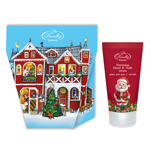 

LISS KROULLY ПОДАРОЧНЫЙ НАБОР Новогодний Домик, крем для рук и ногтей. 50, ПОДАРОЧНЫЙ НАБОР Новогодний Домик, крем для рук и ногтей.