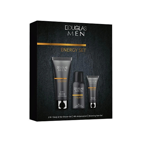 

DOUGLAS Подарочный набор для мужчин Men Collection Energy set, Подарочный набор для мужчин Men Collection Energy set