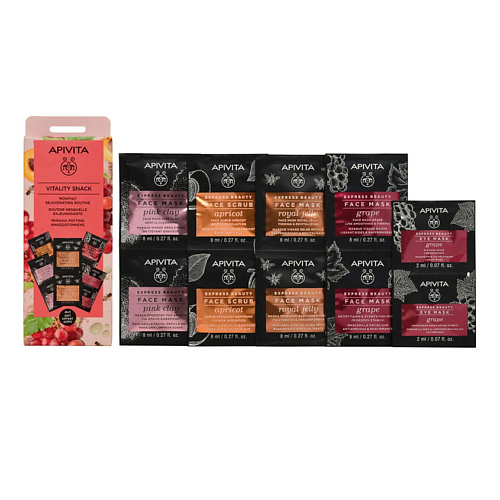 

APIVITA Набор для восстанавливающего ухода за лицом Vitality Snack, Набор для восстанавливающего ухода за лицом Vitality Snack