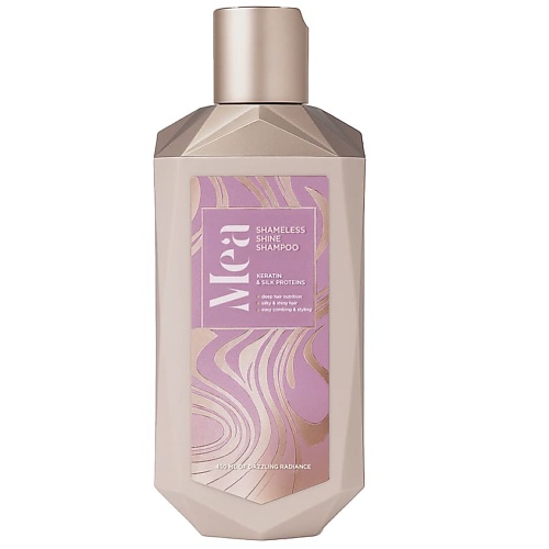 

MEA Шампунь для блеска волос с кератином и протеинами шелка Shameless Shine Shampoo 450, Шампунь для блеска волос с кератином и протеинами шелка Shameless Shine Shampoo