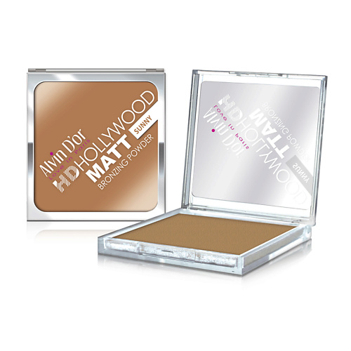 

ALVIN D’OR Пудра-бронзатор компактная "MATT Bronzing Powder Hd Hollywood" тон 01, Пудра-бронзатор компактная "MATT Bronzing Powder Hd Hollywood" тон 01
