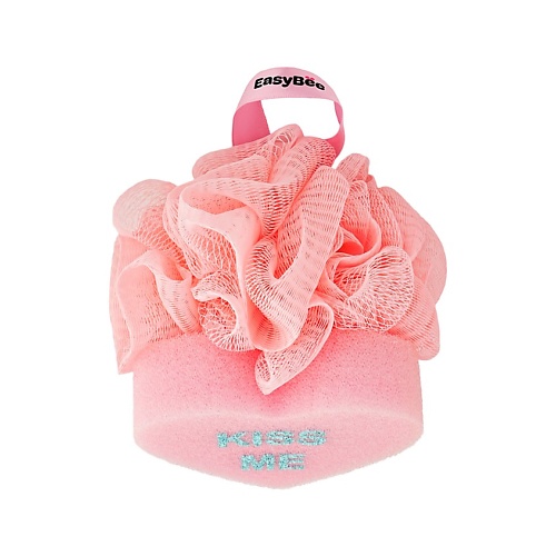 

EASYBEE Мочалка-шар для тела SPA DAY сердце, Мочалка-шар для тела SPA DAY сердце