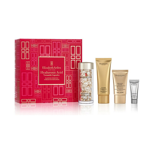 

ELIZABETH ARDEN Набор Hyaluronic Acid Ceramide Capsules Gift Set, Набор Hyaluronic Acid Ceramide Capsules Gift Set
