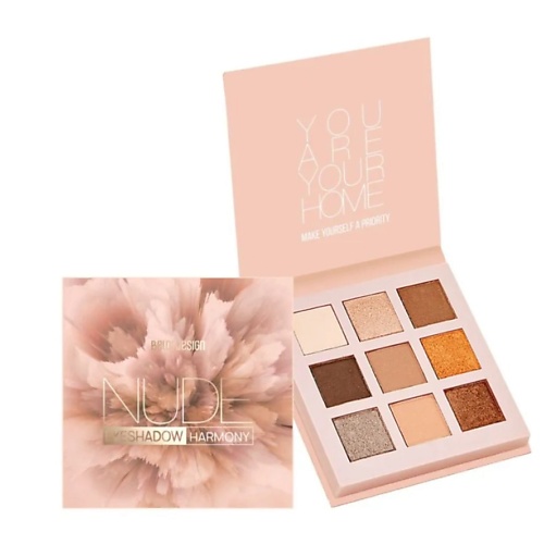 

BELOR DESIGN Палетка теней для век Nude Harmony, Палетка теней для век Nude Harmony