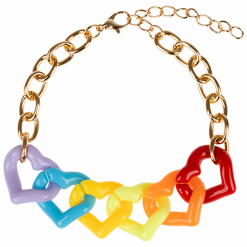 

LUKKY Браслет в виде сердечек, Браслет в виде сердечек