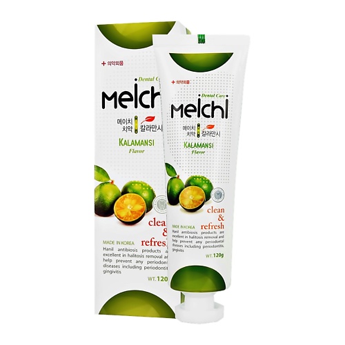 

HANIL Паста зубная MEICHI с экстрактом Каламанси 120, Паста зубная MEICHI с экстрактом Каламанси