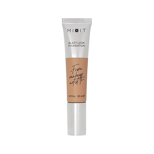 

MIXIT Основа тональная для лица BLAZY LOOK FOUNDATION с эффектом сияния, Основа тональная для лица BLAZY LOOK FOUNDATION с эффектом сияния